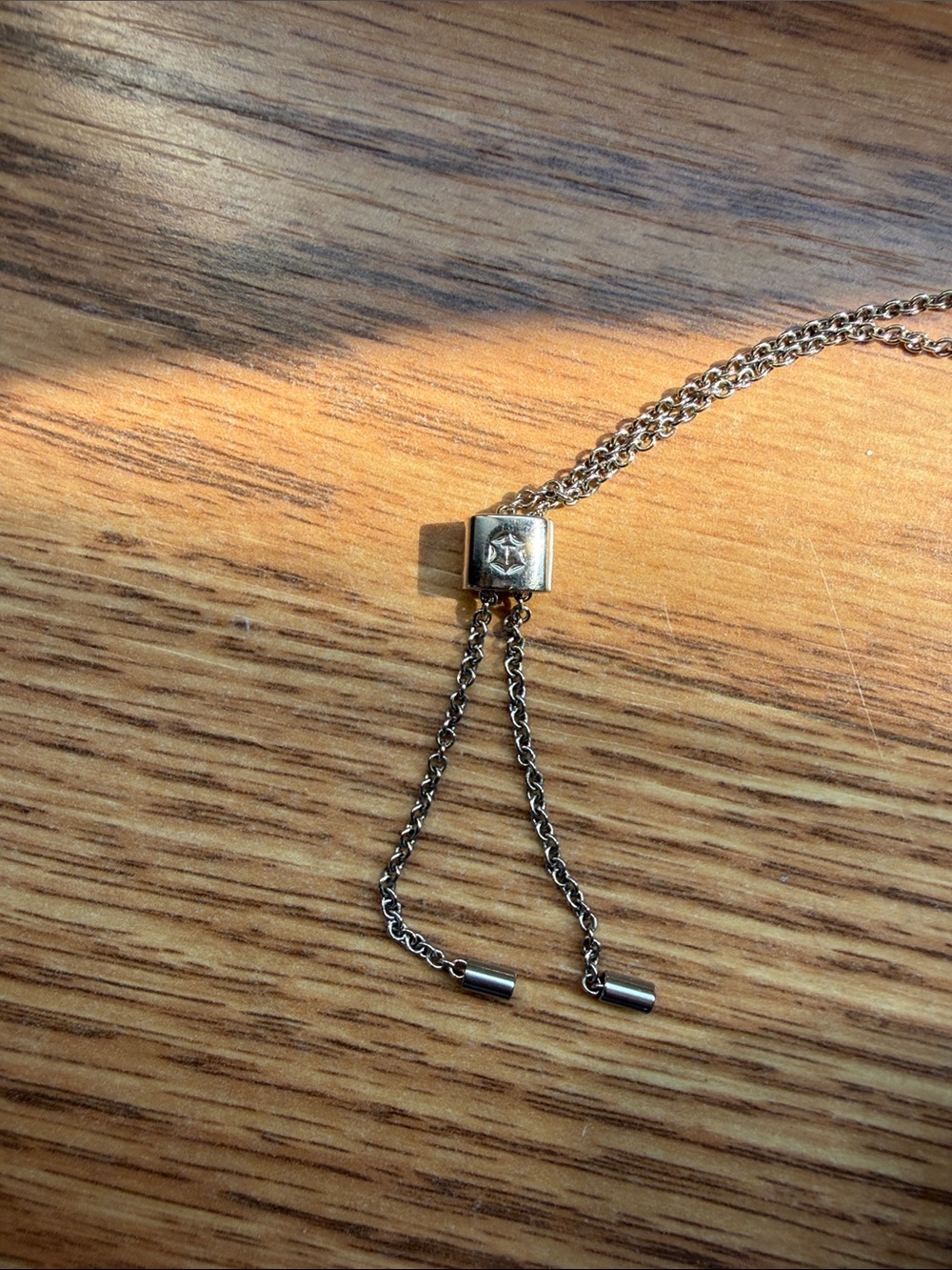 Touchstone Crystal Silver Crystal Flower Pendant Necklace - Picture 3 of 3